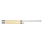 Rubbemaid Hygen Quick Connect Adjustable 48"-72" Handle-48"-72" adjustable aluminum