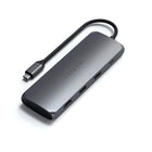 Satechi USB-C Hybrid Multiport Adapter (with SSD Enclosure) - Space Grey-USB-C Hybrid Multiport Adapter