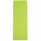 JAM Paper #12 Policy Business Coloured Envelopes - 4.75" x 11" - Ultra Lime Green - 50 Pack-Size: #12 (4.75 x 11 inches)