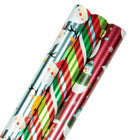 JAM Paper Assorted Gift Wrap - Christmas Wrapping Paper - 75 Sq Ft Total - Jolly Winter Set - 3 Rolls/Pack-Designs: Jolly Winter