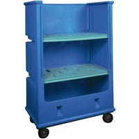 Techstar Plastics Convertible Linen Trucks (1750B)-Overall Width: 28"
