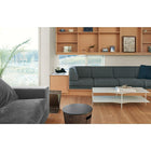 Umbra Woodrow Storage Stool - Black/Walnut-This piece measures 16.5 x 15.8 inches (42 x 40 cm), so it can neatly store bulkier household items like blankets