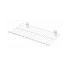 Can-Bramar Flat Wire For Slatwall, 24" x 12", White, 2 Pack-24" x 12" flat wire for slatwall