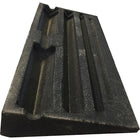 Shercom ICR-2050 SHER-EZ Threshold Large/Industrial Ramp, 40"L x 17.5"W x 5.25"H, 60 lbs-Manufacturered from Recycled Tires
