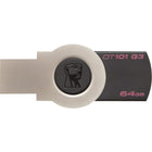 Kingston DataTraveler 101 Gen 3 64 GB USB Flash Drive-Supports Windows 8.1, Windows 8, Windows 7 (SP1), Windows Vista (SP2), Mac OS X v.10.6.x+, & Linux v.2.6.x+
