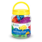 Learning Resources Snap-n-Learn Dinos - Multicolor-Colorful dinos snap together easily, and can be mixed and matched into almost endless combinations