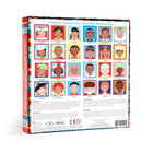 eeBoo I Never Forget a Face Memory and Matching Game-24 pairs to match, each tile is 2.25" x 2.25"