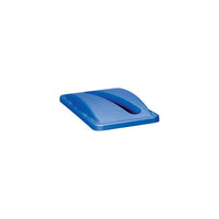 Rubbermaid SlimJim Paper Recycling Top, Blue-Recycling Top for Paper