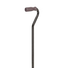 Drive Medical Foam Grip Four Point Cane-Black, Aluminum