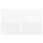 JAM Paper Plastic See Through Two Pocket Folder, Clear, 12 Pack (381Rclg)-Clear