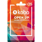 Kobo $25 Gift Card-Air Miles cannot be collected on Gift Card purchases.