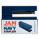 JAM Paper Modern Desk Stapler, Navy Blue-5