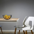 Truu Design Tall Kai Wire Fruit Bowl, 12 inches, Black-Practical in storing fruits, snacks, and household items, and it can be used as a decorative bowl