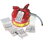 WHMIS OTS Labels, 2" X 4", Vinyl, SY068, 50 Pack-OTS tags