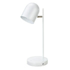 Union & Scale Essentials LED Table Lamp - White-LED 5W Included