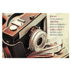 Millbrook Studios 5-3/8" x 7-3/4" Focus On The Positive Greeting Cards and Envelopes, 18 Pack (06239)-Printed on uncoated card stock