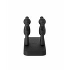 Umbra Buddy Napkin Holder - Black-The product measures at 6" L x 3.5" H x 3" W (15 cm L x 9 cm H x 7.6 cm W).