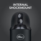 Logitech Blue Yeti Game Streaming Kit-Internal Shockmount - Yeti’s groundbreaking three-capsule array is isolated by an internal shockmount to help ensure clean, articulate sound
