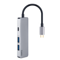 Kopplen USB-C 4 Ports Multi-function Hub 4 in 1 with 4K HDMI Output and USB 3.0 Port-HDMI: Supports max resolution of 4K/30Hz