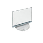 Azar Two-Sided Revolving Acrylic Sign Holder - 11" x 8.5" - 2 Pack-Sold in Packs of: 2
