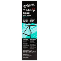 Mont Marte Table Top Easel - 20" H - Aluminium-Table top easel can hold canvas to a maximum of 50cm in height
