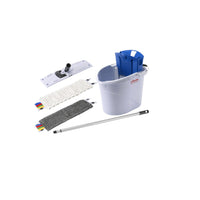 Vileda UltraSpeed Mini Mopping Starter Kit-Starter kit with handle, bucket, wringer, frame and microfibre pad