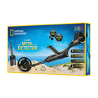 National Geographic Junior Metal Detector-Includes 1 junior metal detector, 1 trowel, 1 brush, 1 magnifying glass, 1 set of tweezers, 1 learning guide with instructions
