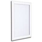 SECO Snap Poster Frame Case - 8.5" x 11" - White-Easily switch posters without removing the frame from the wall