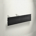 Azar Displays Extended Graphic Sign Holder, 5" x 24" (600524-BLK)-Diameter: 0.14"