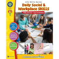 eBook: Social Studies Daily Social & Workplace Skills - by Classroom Complete Press - Grade 6 - 12-You will receive two emails: one confirming your entire order, and one with a "Download Software" buttonYou can download immediately or return to your email to download later