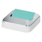 Post-it Steel Top Dispenser, Holds 3" x 3" Notes, White (STL-330-W)-Metallic top dispenser with white base holds 3" x 3"Pop-up Notes