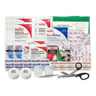 First Aid Central Federal Aviation Type A Regulation First Aid Kit - Plastic Case-Packed in a durable wall mountable plastic case with bilingual first kit logo