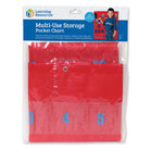 Learning Resources Multi-Use Storage Pocket Chart, 3.75' x 4'-Theme/design: Calculator storage