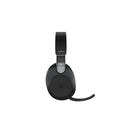 Jabra Evolve2 85, Link 380a, Stereo UC Headset - Black-Cushion: Leatherette