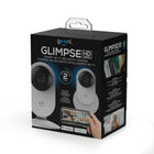 Geeni Glimpse 1080p HD Smart Security Cameras - White - 2 Pack-3.6 mm Lens