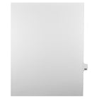 Mark Maker Legal Tabs - Letter Size - White - 1/25th cut - 25 tabs per package - 5 packages Pack - Number 168-White Single Tabs