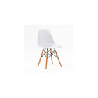 Nicer Interior Eiffel Style Side Chair - White - 2 Pack-High quality heavy-duty plastic molded seat with a matte finish