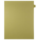 Mark Maker Legal Exhibit Index Tab Buff Single Tabs, 1/15th Cut, Letter Size, No Holes, Number 182, 25 Pack-Buff Single Tabs, 1/15th Cut