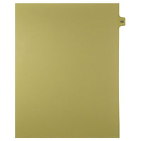 Mark Maker Legal Exhibit Index Tab Buff Single Tabs, 1/15th Cut, Letter Size, No Holes, Number 182, 25 Pack-Buff Single Tabs, 1/15th Cut