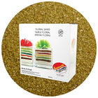 Sandtastik Floral Coloured Sand, 25 lb (11.3 kg) Box, Lizard Green-Coarse grain with natural sparkle throughout