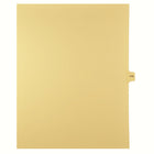 Mark Maker Legal Tabs - Letter Size - Buff - 1/15th cut - 25 tabs per package - 5 packages Pack - Number 113-Buff SingleTabs