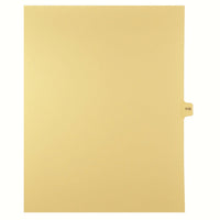 Mark Maker Legal Tabs - Letter Size - Buff - 1/15th cut - 25 tabs per package - 5 packages Pack - Number 113-Buff SingleTabs