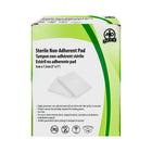 Wasip Non-Adherent Pads - 2" x 3" - 100 Pack-Suitable for skin lacerations, abrasions, burns, and minor wounds