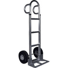 Aluminum Hand Trucks, Nose Plate Dimension W" X D", 18 X 7 1/2, Double "p" Hand Trucks, Wheel Material, Pneumatic-Frame Material - Aluminum