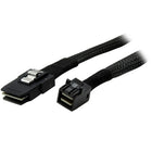 StarTech Internal Mini-SAS Cable, SFF-8087 to SFF-8643, 3.3 ft-Compatible with 12 Gbps SAS drives and backward compatible with 6 Gbps SAS and SATA drives