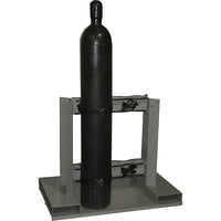First Safety Steel Mobile Cylinder Supports (G-430)-Cart Material: Steel