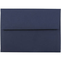JAM Paper 4bar A1 Envelopes, 3.63 x 5 1/8, Navy Blue, 1000 Pack (LEBA917B)-Navy blue