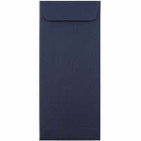 JAM Paper #10 Policy Business Envelopes - 4.125" x 9.5" - Navy Blue - 50 Pack-Colour: Navy Colour: Blue