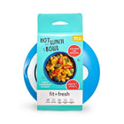 Fit & Fresh Hot Lunch Insulated Container with Spoon - Assorted Colours-Snap-in, removable spoon in the lid and integrated handle makes it easy to carry, open and enjoy