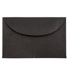 JAM Paper 3drug Mini Small Envelopes, 2 5/16 x 3.63, Black Linen Recycled, 1000 Pack (13238B)-Black